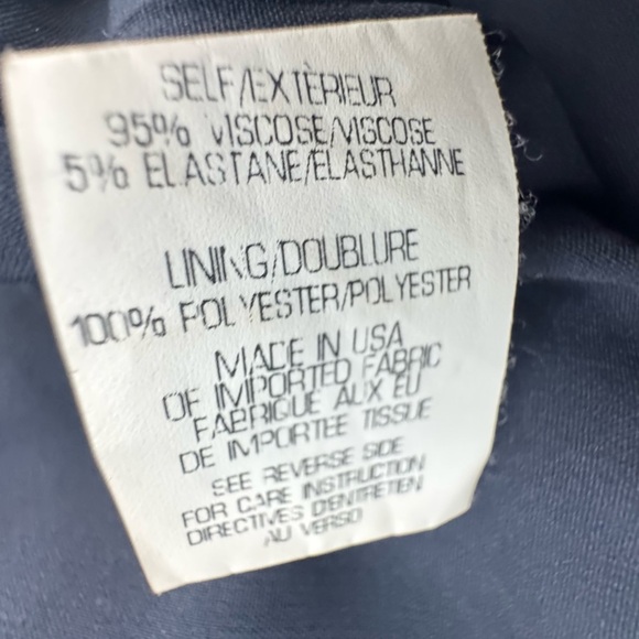 Theory Talma Malaya‎ Shift Dress with Front Pockets Navy Dark Blue Size 4 - Picture 8 of 11